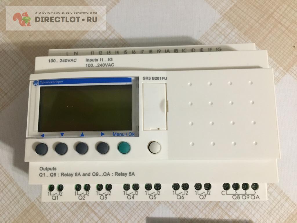 Программируемое реле (мини-ПЛК) Zelio Logic SR3B261FU купить в ...
