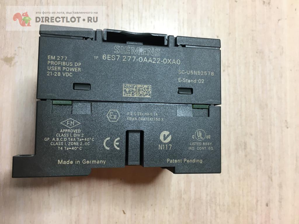 Модуль связи Profibus-DP EM277 (Siemens S7-200) купить в Октябрьском ...