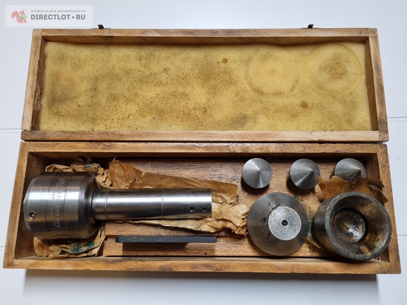 Центр вращающийся с насадками WMW (Heckert?) made in GDR, державка ...