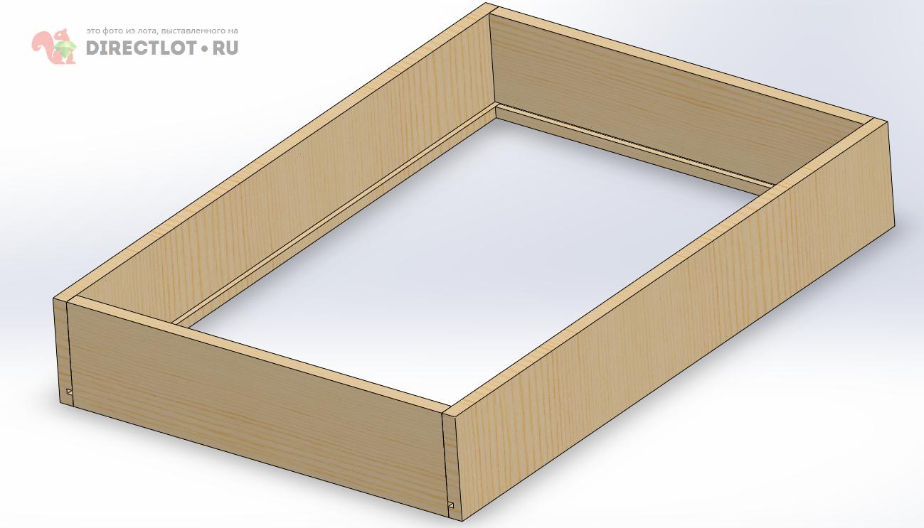 Косметологический бокс Стандарт 50x50x72 ДСП