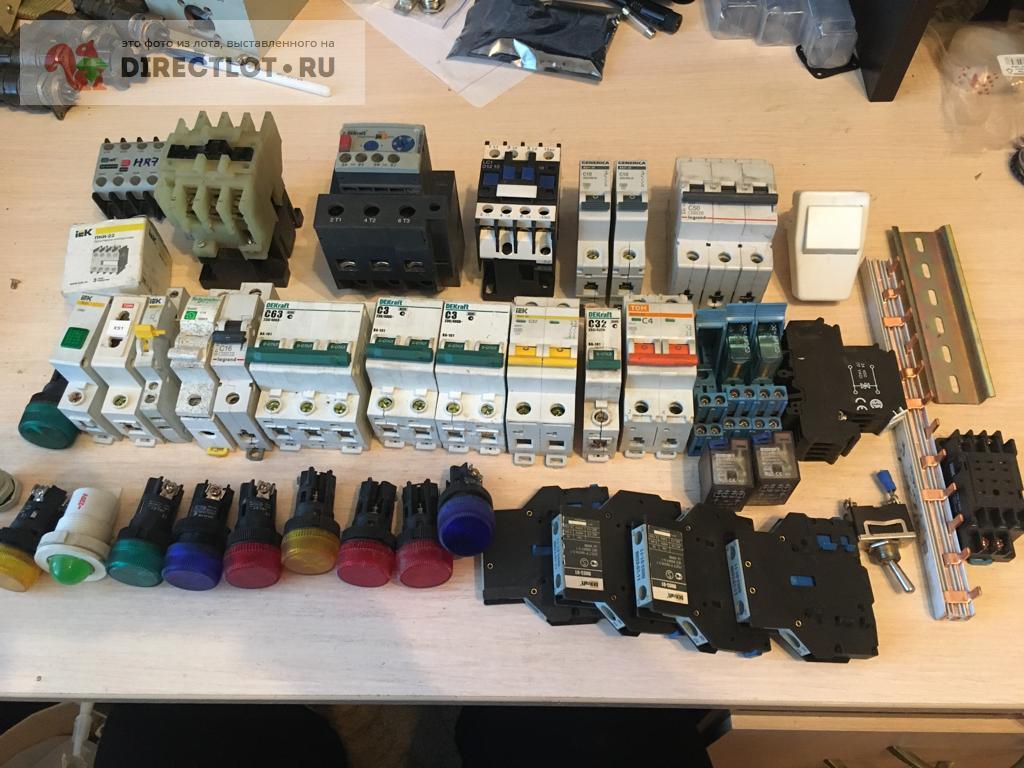 Набор электрики (реле, пускатели автоматы и др.) одним лотом купить в ...