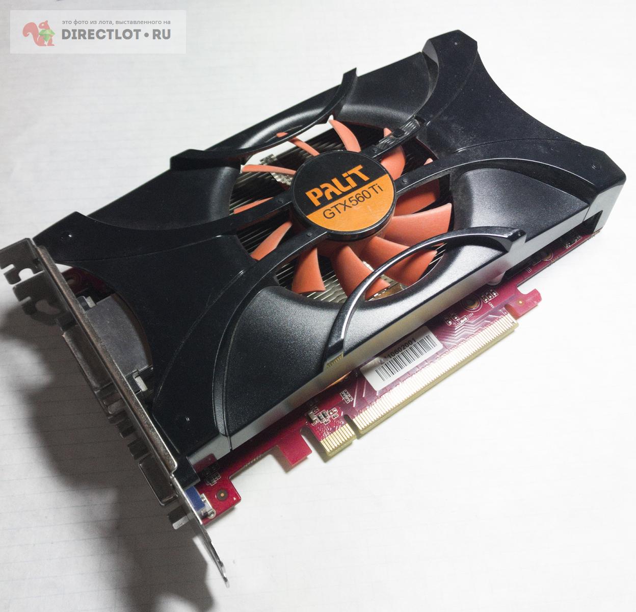 Игровая видеокарта Nvidia Palit GeForce GTX 560 Ti 1Гб купить в Москве ...
