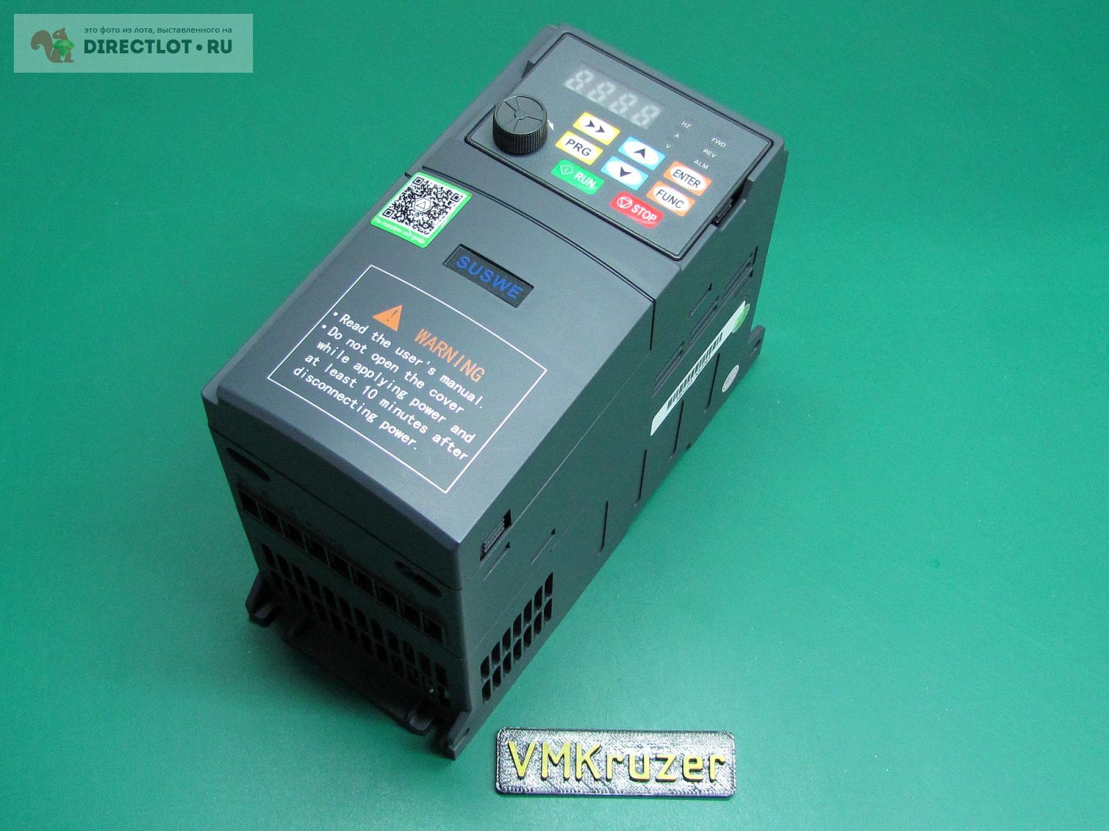 Частотный преобразователь 2.2 кВт. Вход 1ф 220 В, выход 3ф 220 В ...