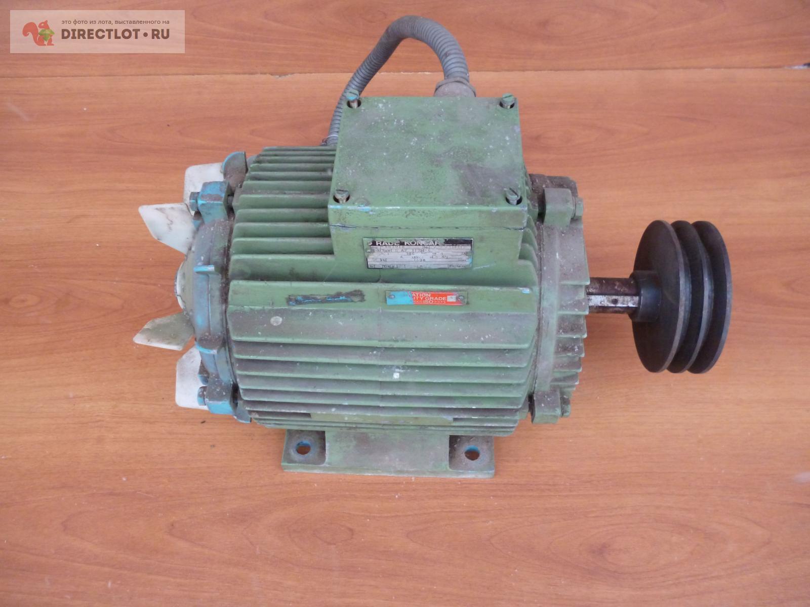 Электродвигатель Rade Conkar 4квт,1430 об/мин купить в Нижнем Новгороде ...