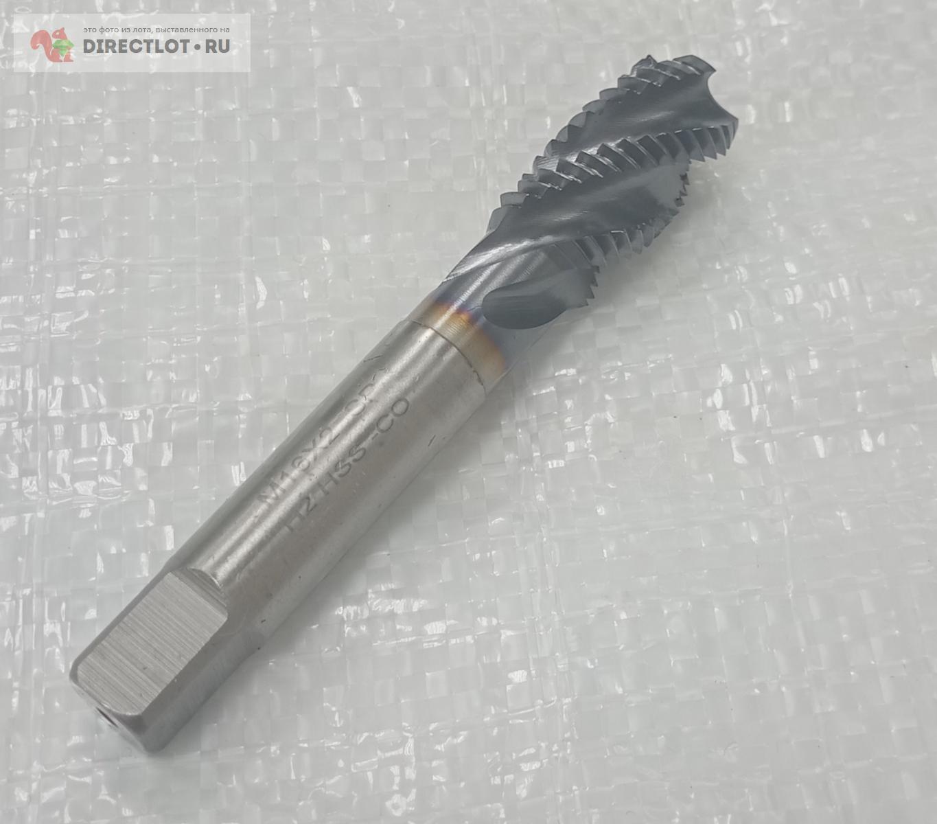 Метчик винтовой 16x2 HSS-CO бренд фирмы SXT купить в Кургане цена 1350 ...