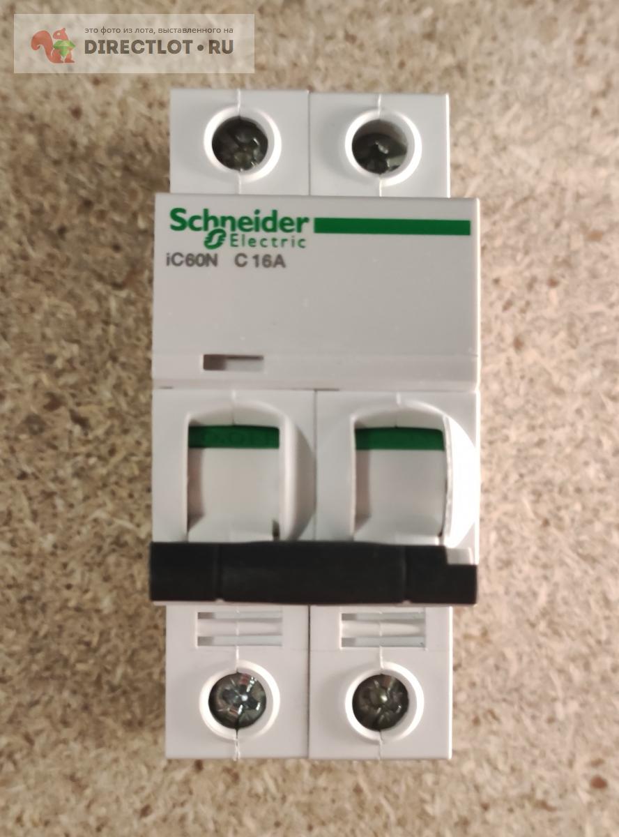 Выключатель автоматический Schneider Electric iC60N 2Р 16А С A9F79216 ...