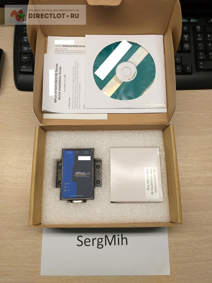 Продам Преобразователь MOXA NPort 5150 купить на DIRECTLOT.RU