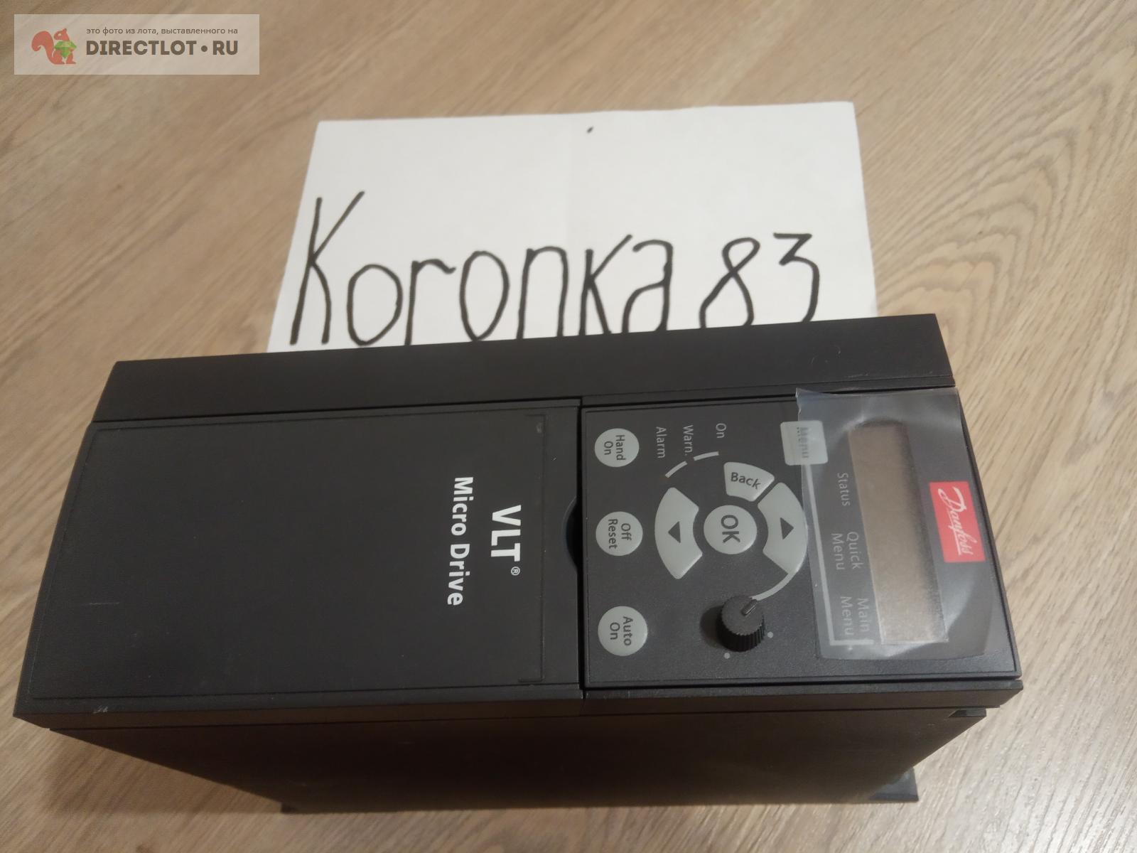 Частотный преобразователь Danfoss FC-051 4кВт 380В купить в ...