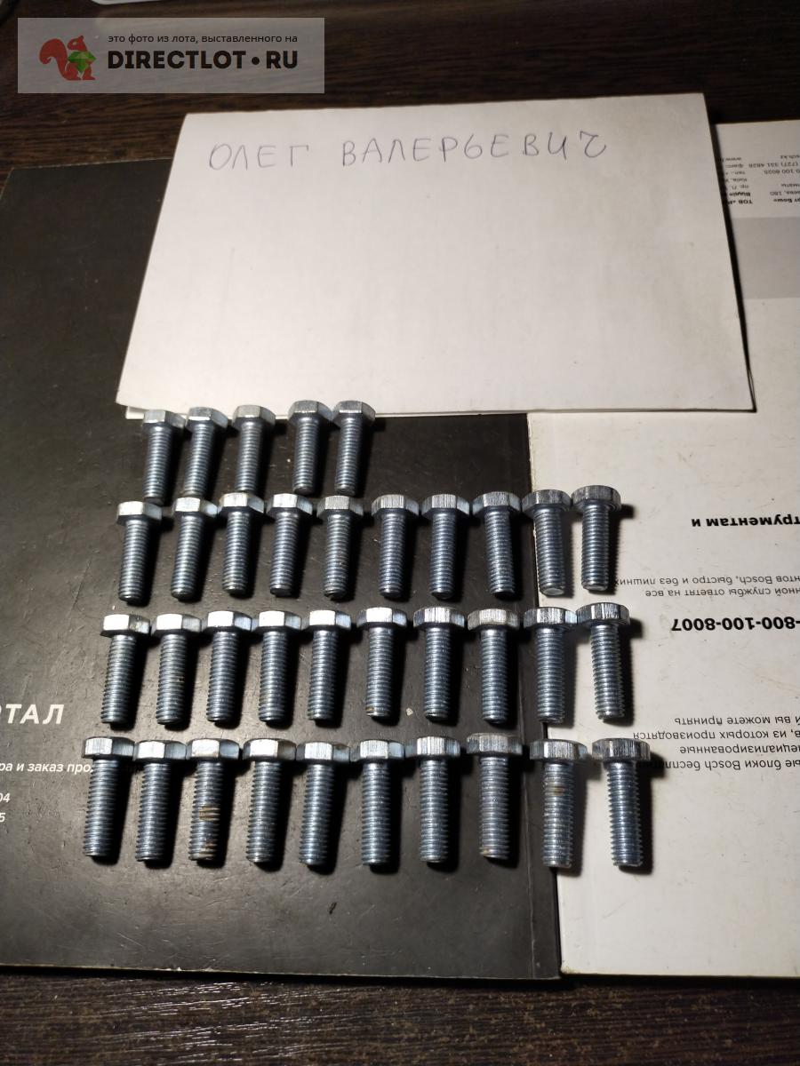 Продам Болт оцинкованный М8х25 купить на DIRECTLOT.RU