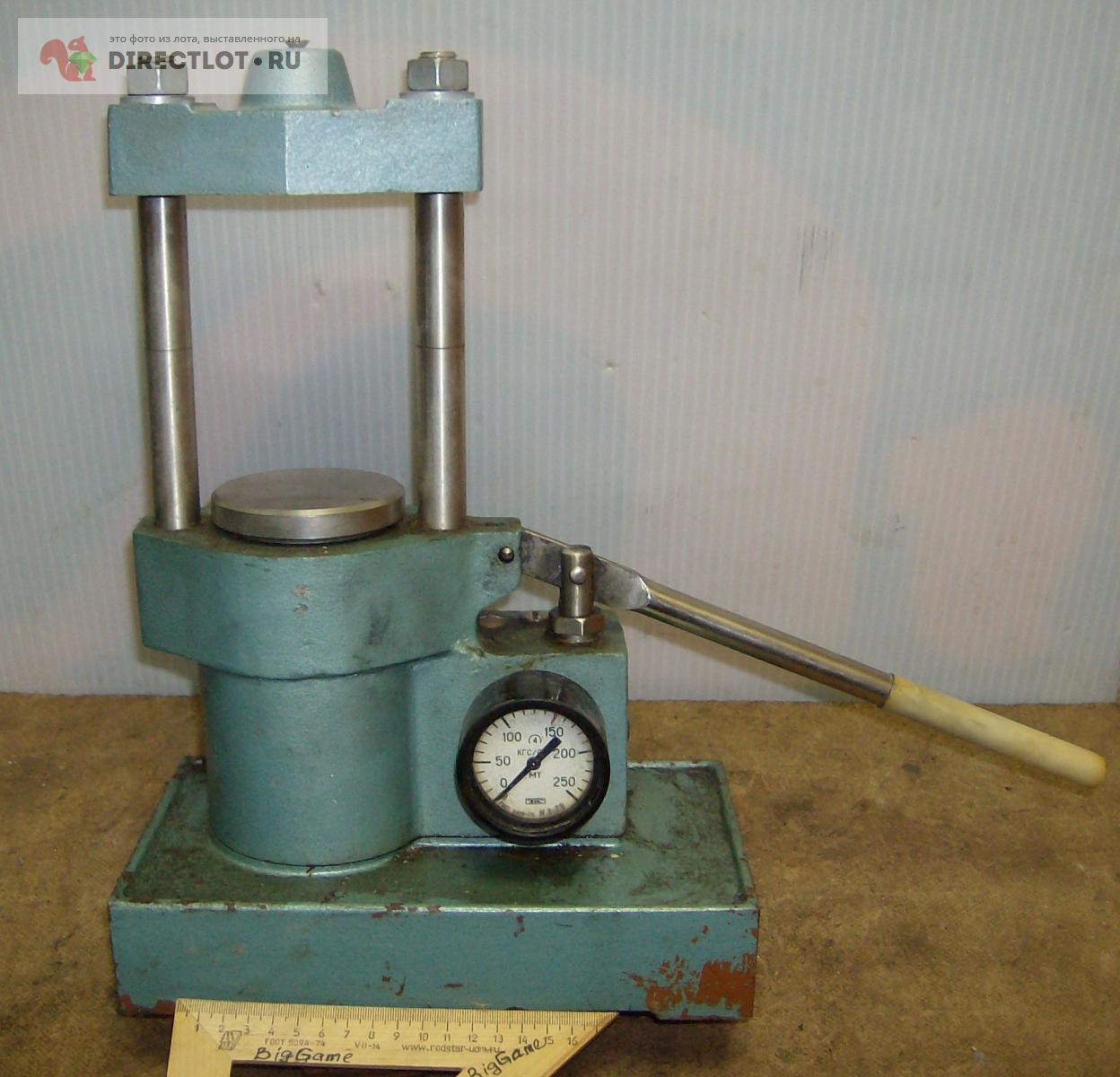 Пресс гидравлический ПГПр усилие 4т. купить в Брянске цена 6000 Р на ...