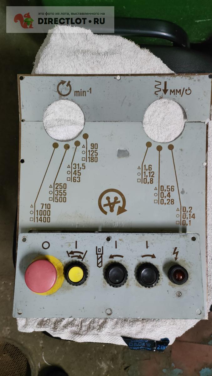 Панель управления и таблички скоростей и подач сверлильного станка 2с132  купить в Уфе цена 3500 Р на DIRECTLOT.RU - Детали и запчасти к оборудованию  продам