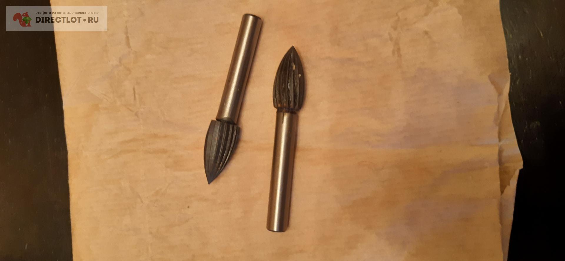 Борфреза твердосплавная эллипс ф 12мм, хвостовик 8 мм, некондиция ...