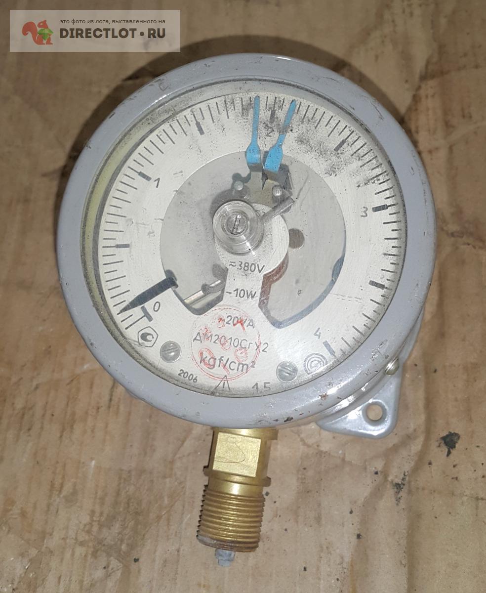 Манометр показывающий, сигнализирующий. ДМ2010СгУ2. 0-4 kgf/cm купить в ...
