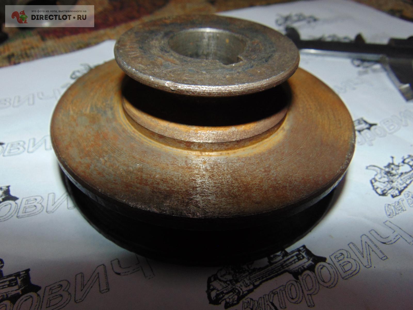 Шкив стальной 2-х ручейный, тип В, Ф97,ф53, посадка 22, глубина 40 ...