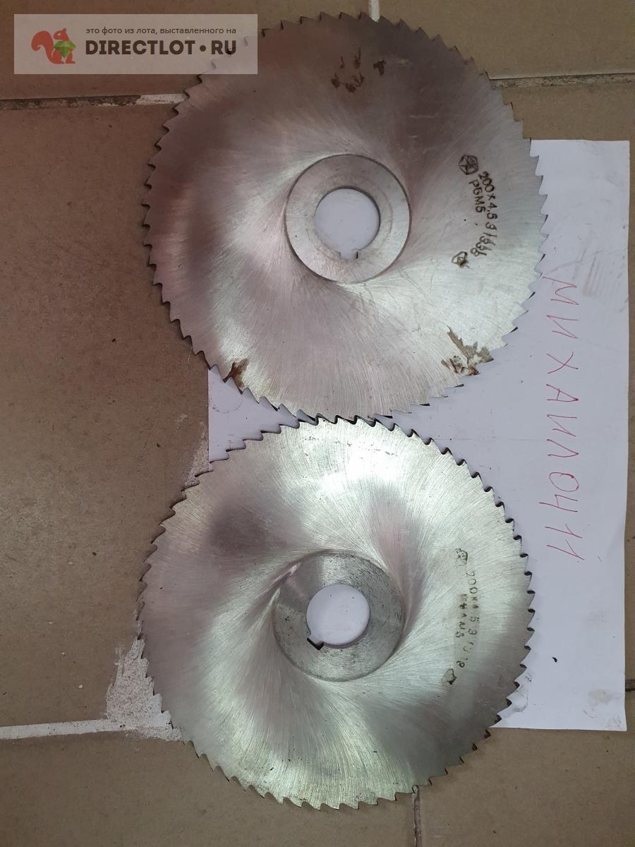 Фреза дисковая отрезная 200х4,5х32 Z64 Р6М5 купить в Самаре цена 1500 Р ...