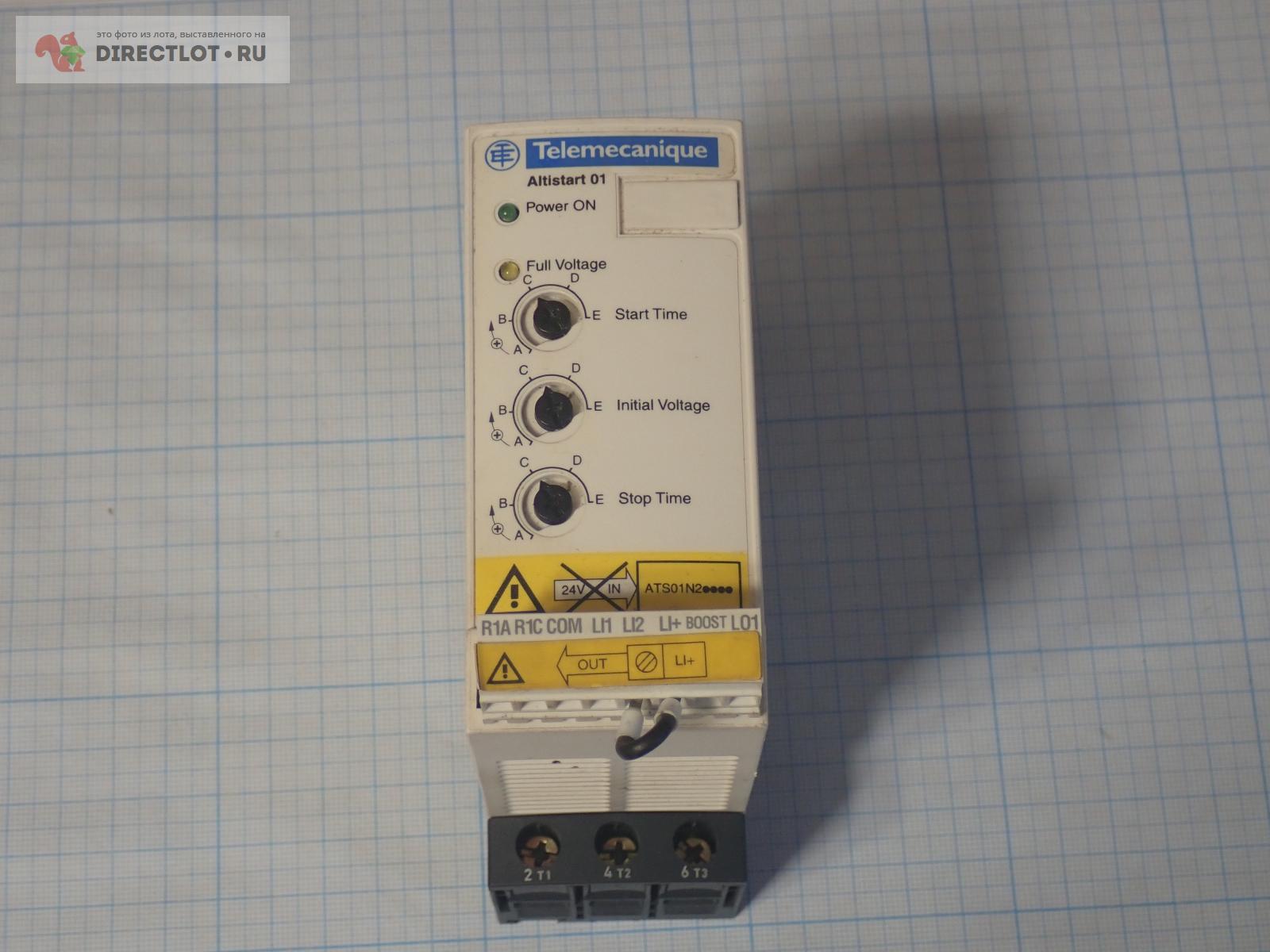 Устройство плавного пуска Telemecanique ATS01N206QN 3kW 400V 50Hz ...