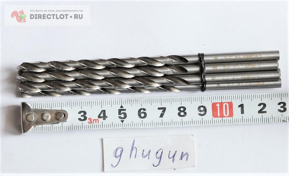 Сверло 5.2 мм ; Р6М5К5; А1; Шлифованое; Длинное 130мм купить в Казани ...