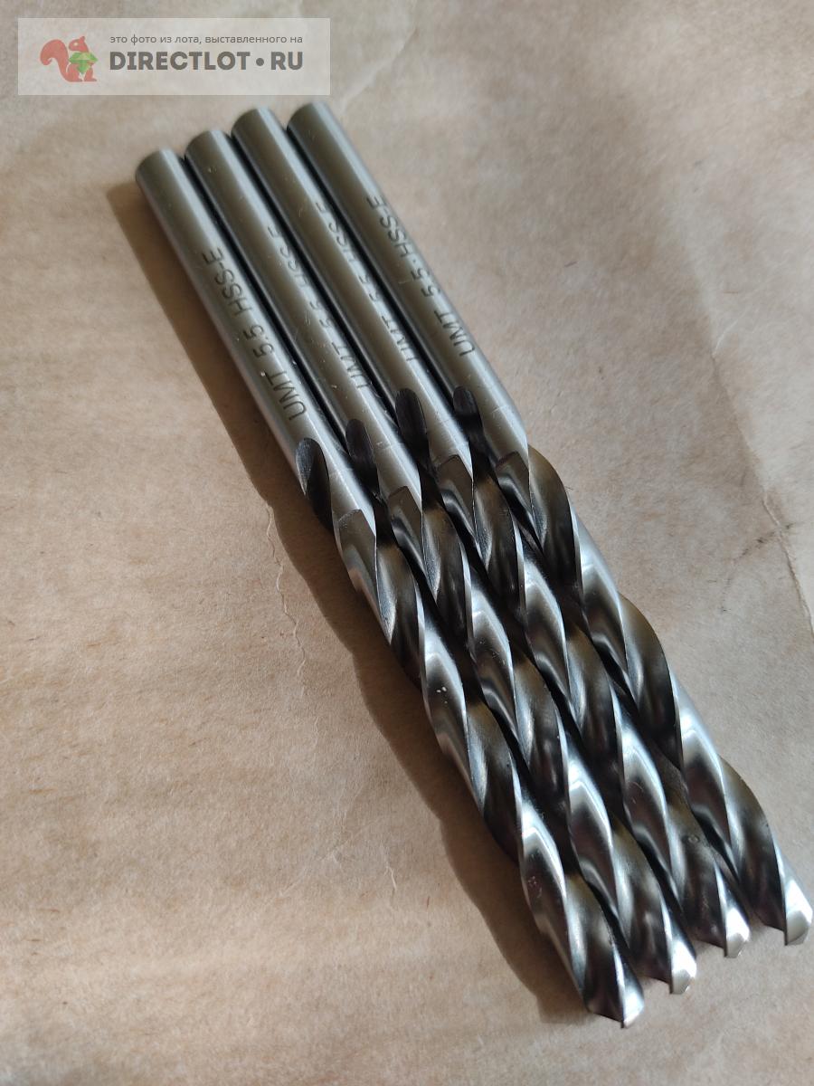 Сверло 5.5 HSS-Е импорт (13/19ф( купить в Новосибирске цена 50,00 Р на ...