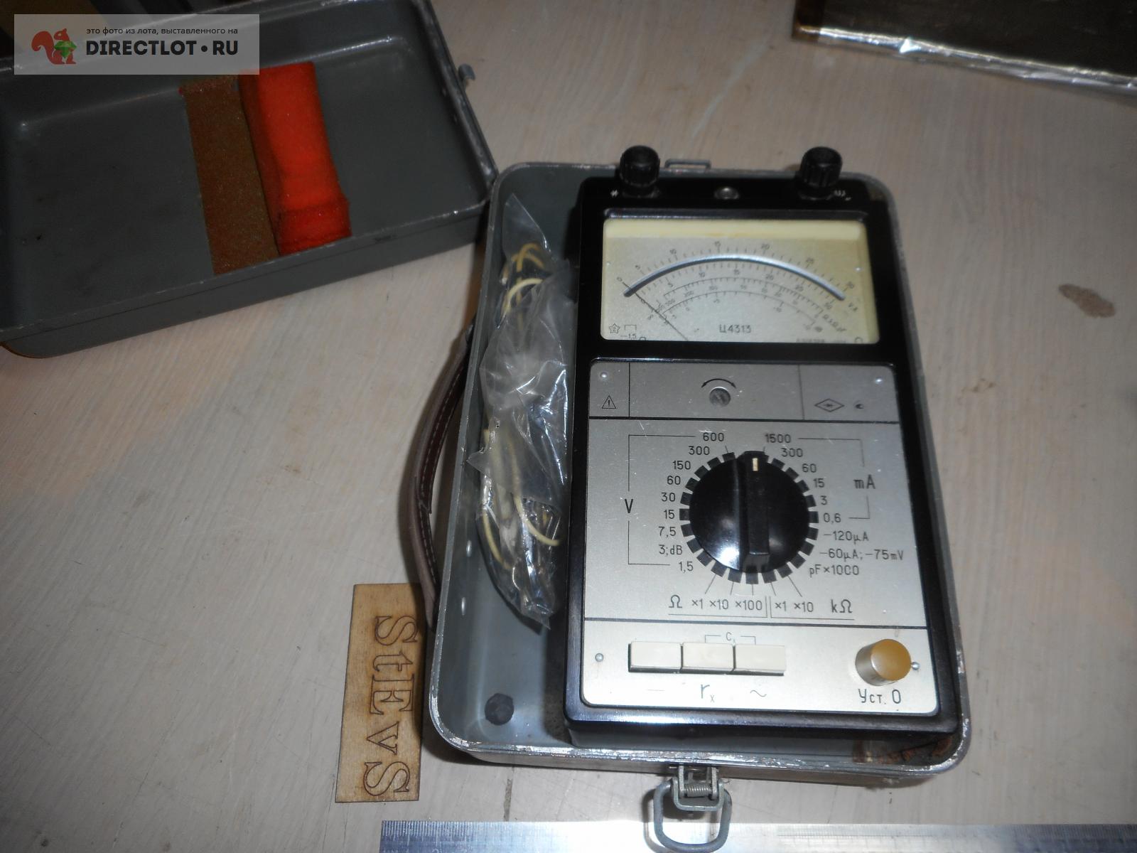 Тестер ц4313 с Металлической коробкой купить в Пятигорске цена 1300 Р ...