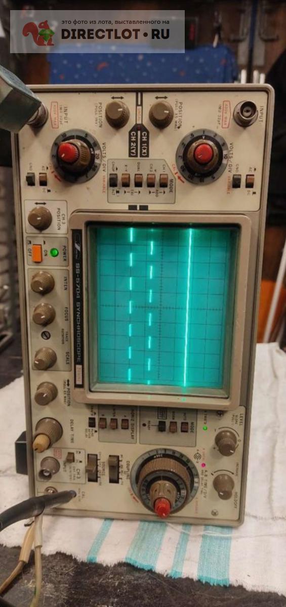 Аналоговый осциллограф Iwatsu ss-5704 20MHz купить в Москве цена 5000 Р ...
