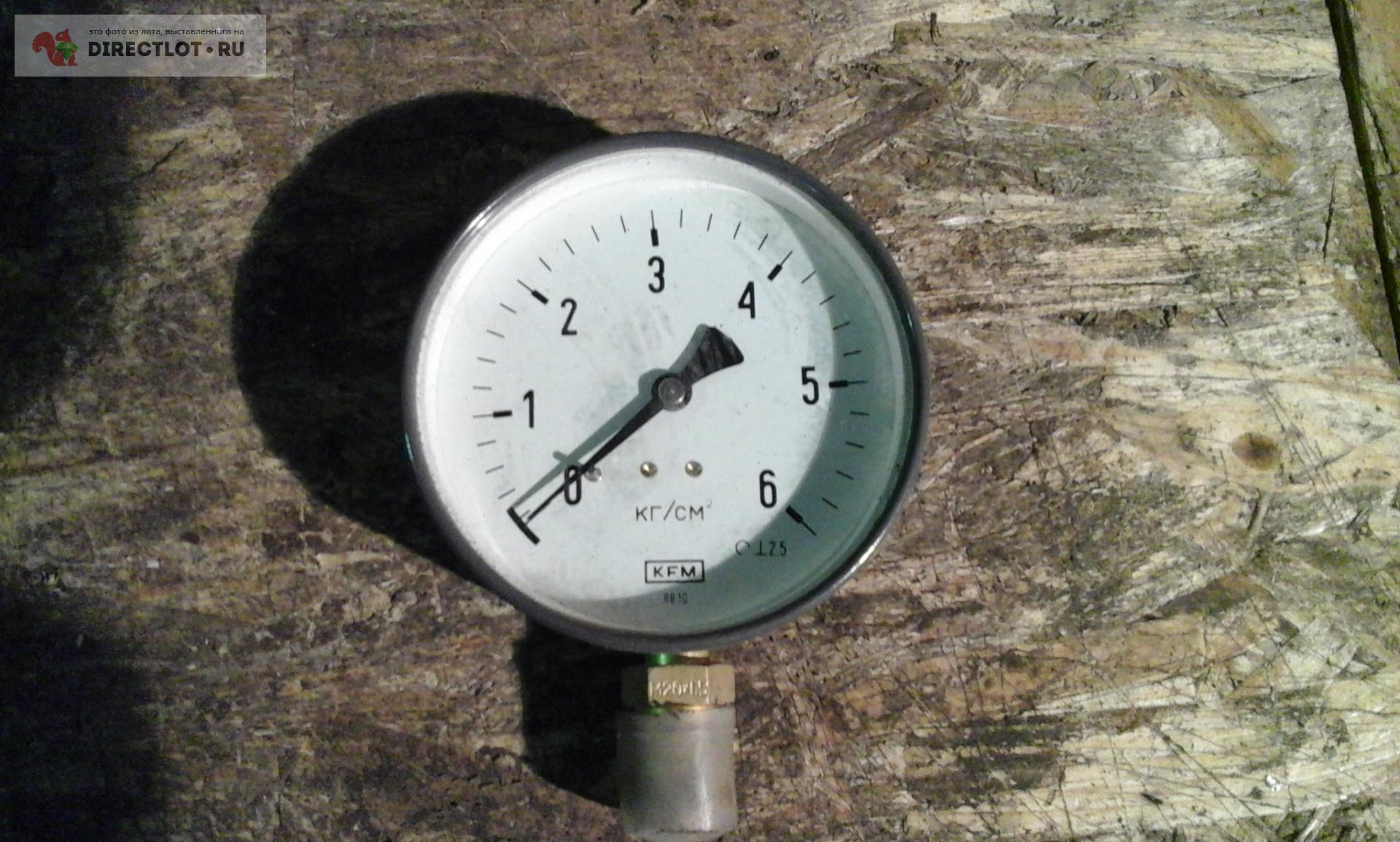 Продам Манометр KFM 0-6кг (Польский аналог МТП-100, ОБМ-100 резьба М20 ...
