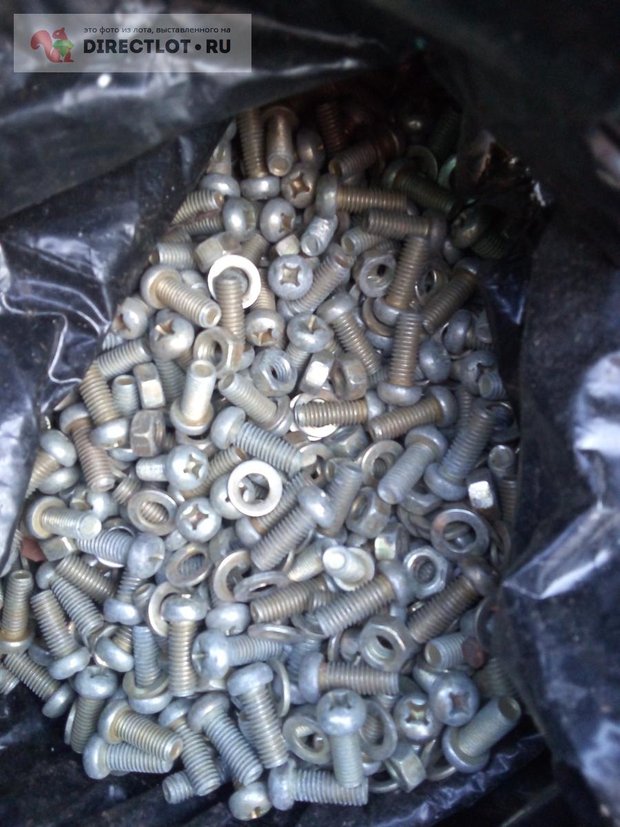 Продам Винт М6х16 +гайки,шайбы....3,5 кг купить на DIRECTLOT.RU