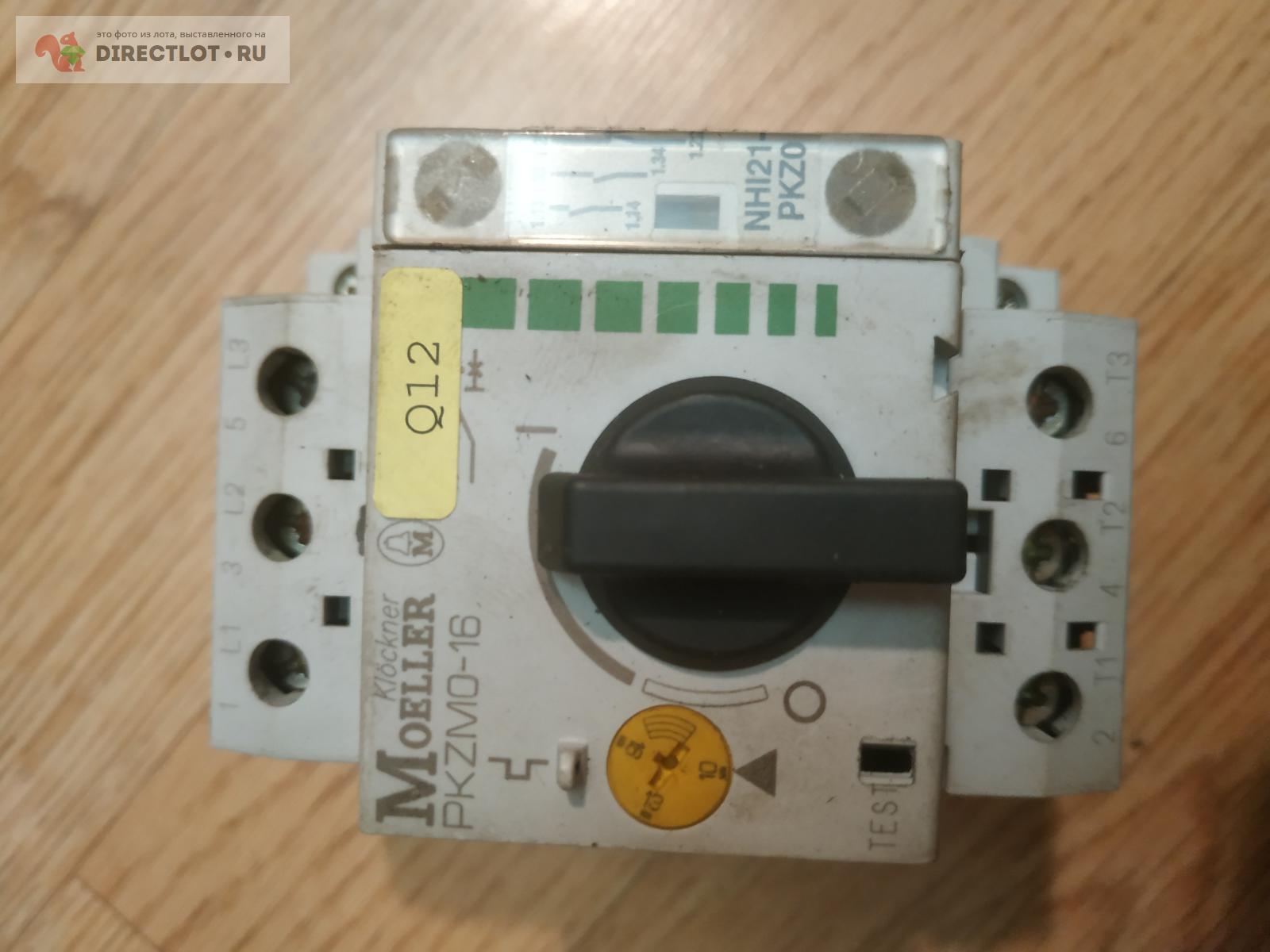 Автомат промышленный Moeller PKZMO-16 купить в Санкт-Петербурге цена ...