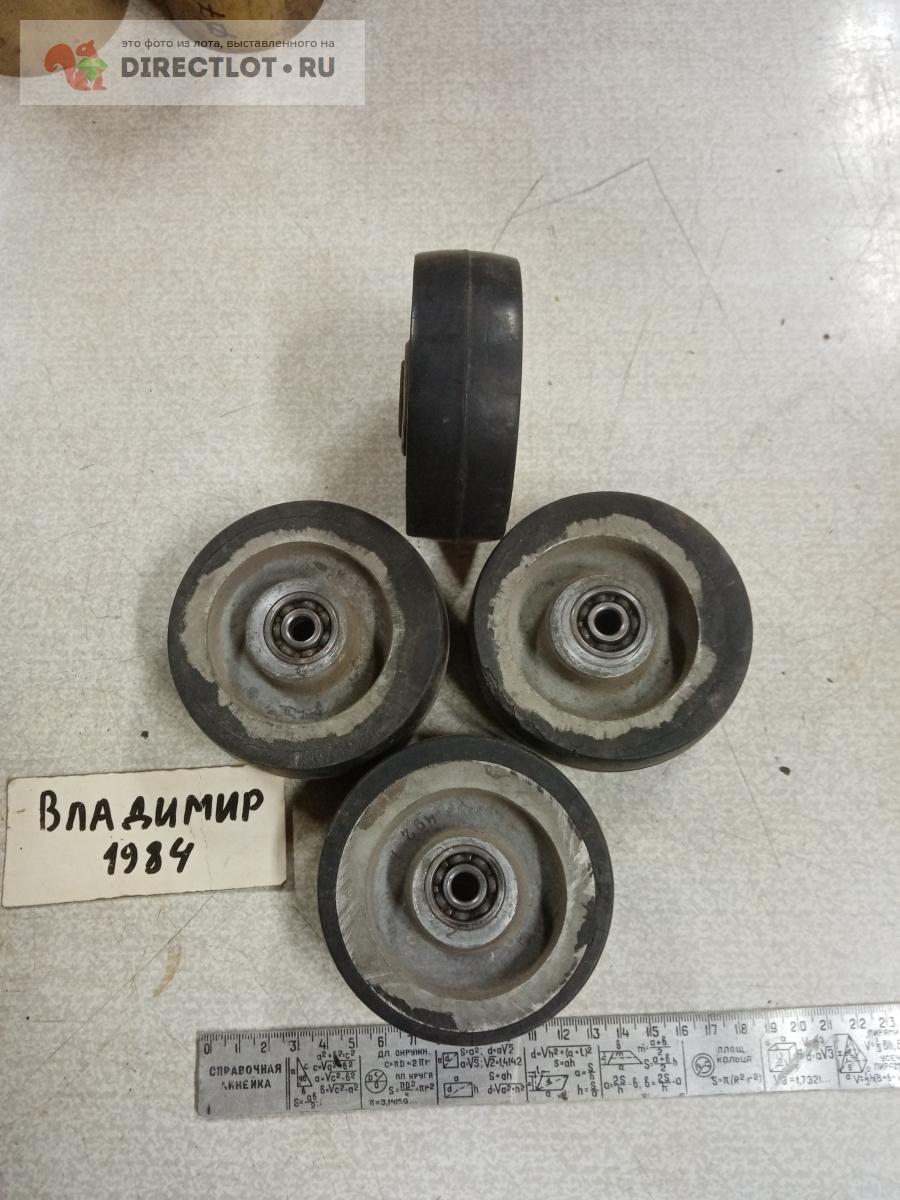 Колеса маленькие обрезиненные 97х34 (4шт) купить в Нижнем Новгороде ...