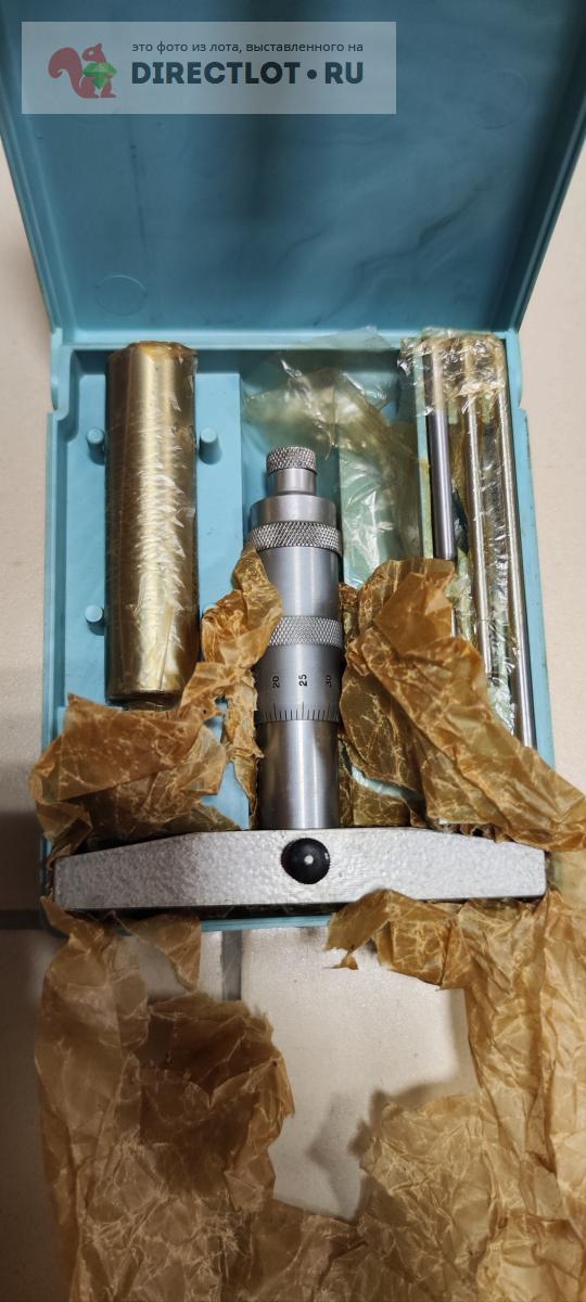 Глубиномер микрометрический ГМ 100. Крин купить в Кемерово цена 1500 Р ...