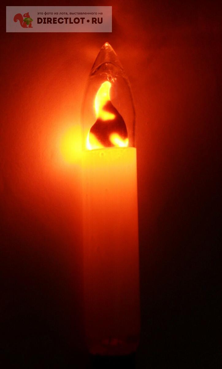 Продам Советская декоративная газоразрядная неоновая лампа свечка с ...