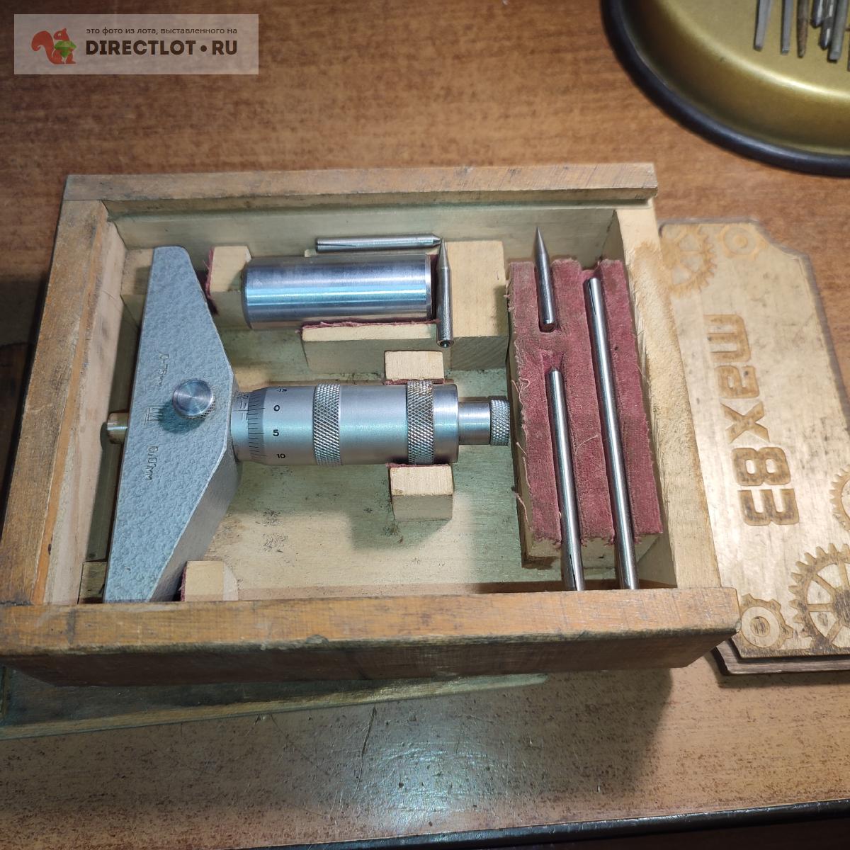 Глубиномер микрометрический 0-75 мм 0.01 мм купить в Пензе цена 950 Р ...