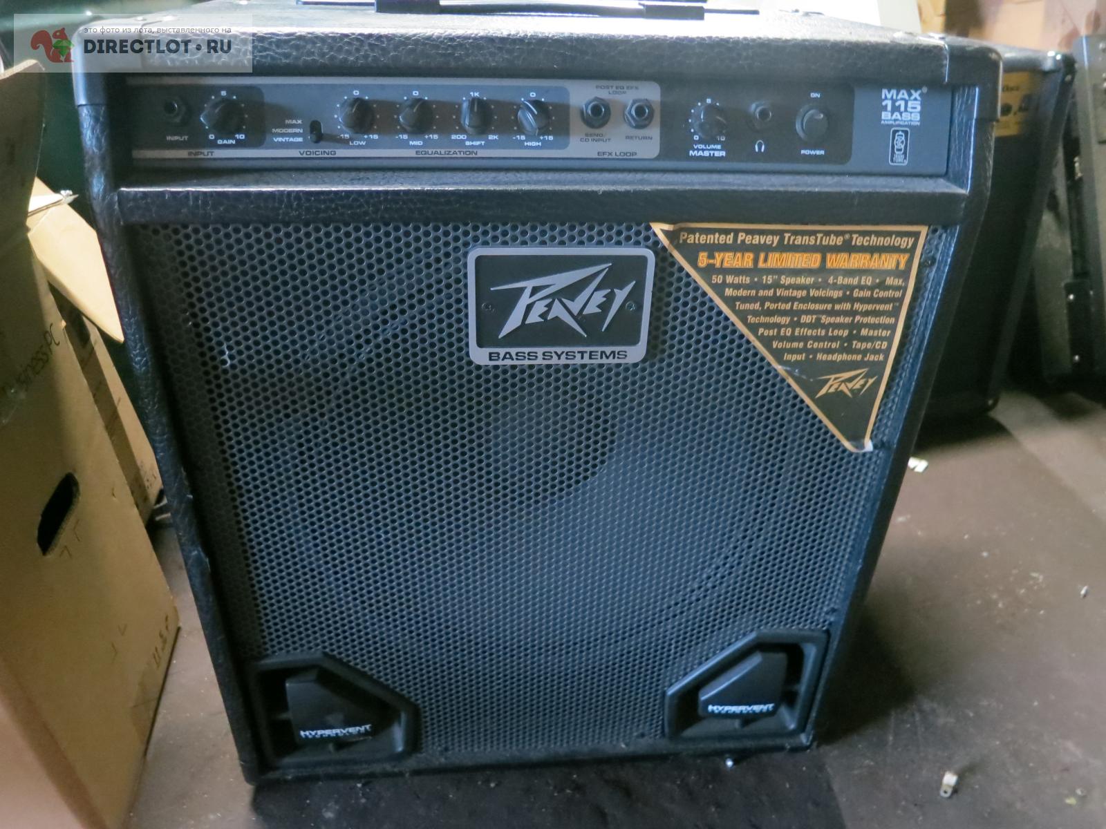 Басовый комбоусилитель Peavey Max 115 Bass купить в Ногинске цена 10000 ...