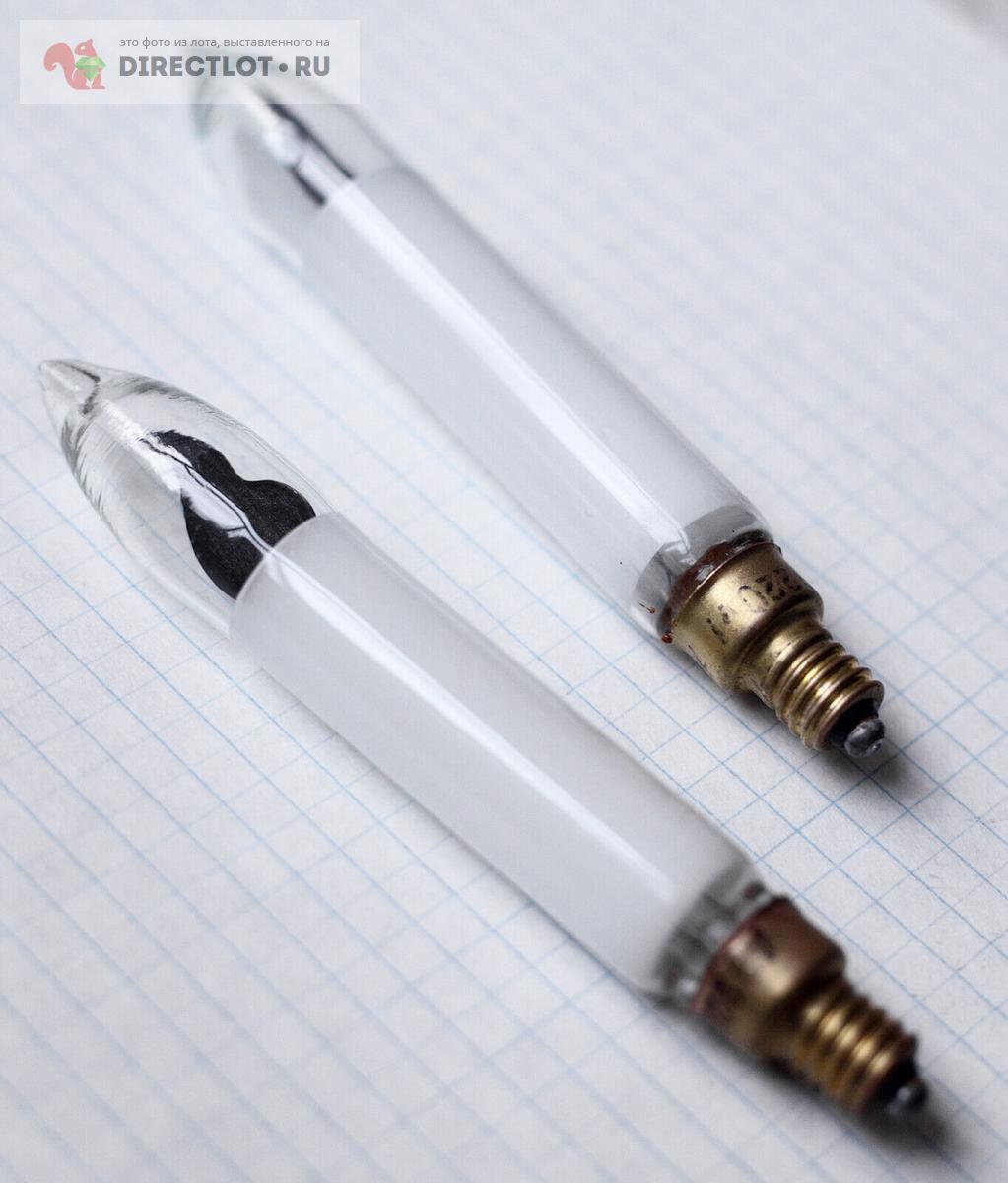 Продам Советская декоративная газоразрядная неоновая лампа свечка с ...