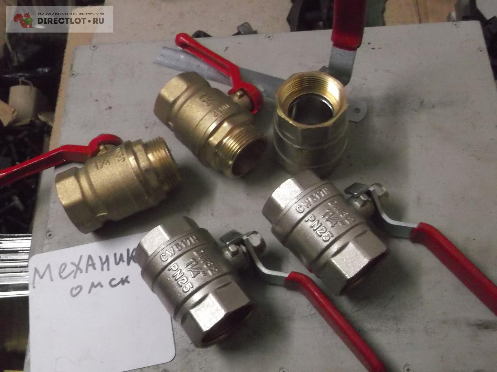 Кран шаровый pn16 dn32 1 1/4" 1 шт купить в Омске цена 499 Р на ...