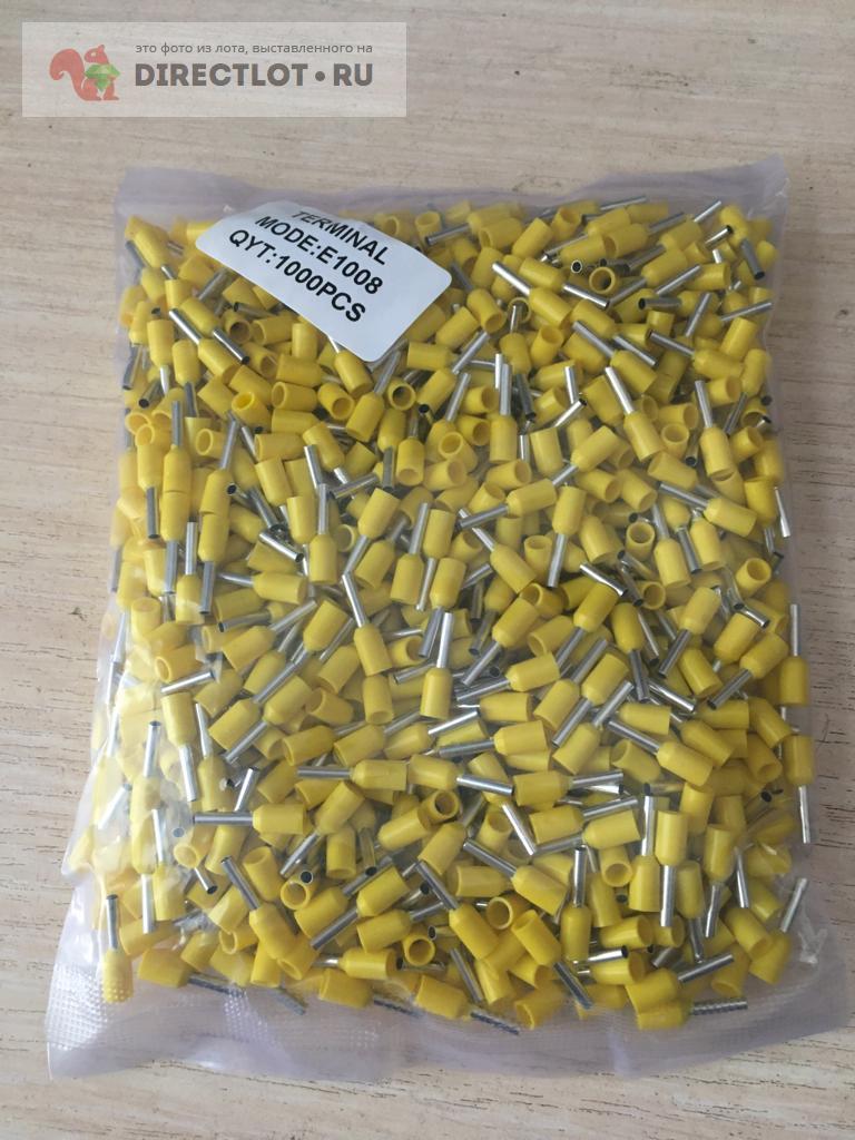 Наконечник штыревой втулочный НШВИ Е1008 (1 мм.кв.) упаковка 1000шт ...