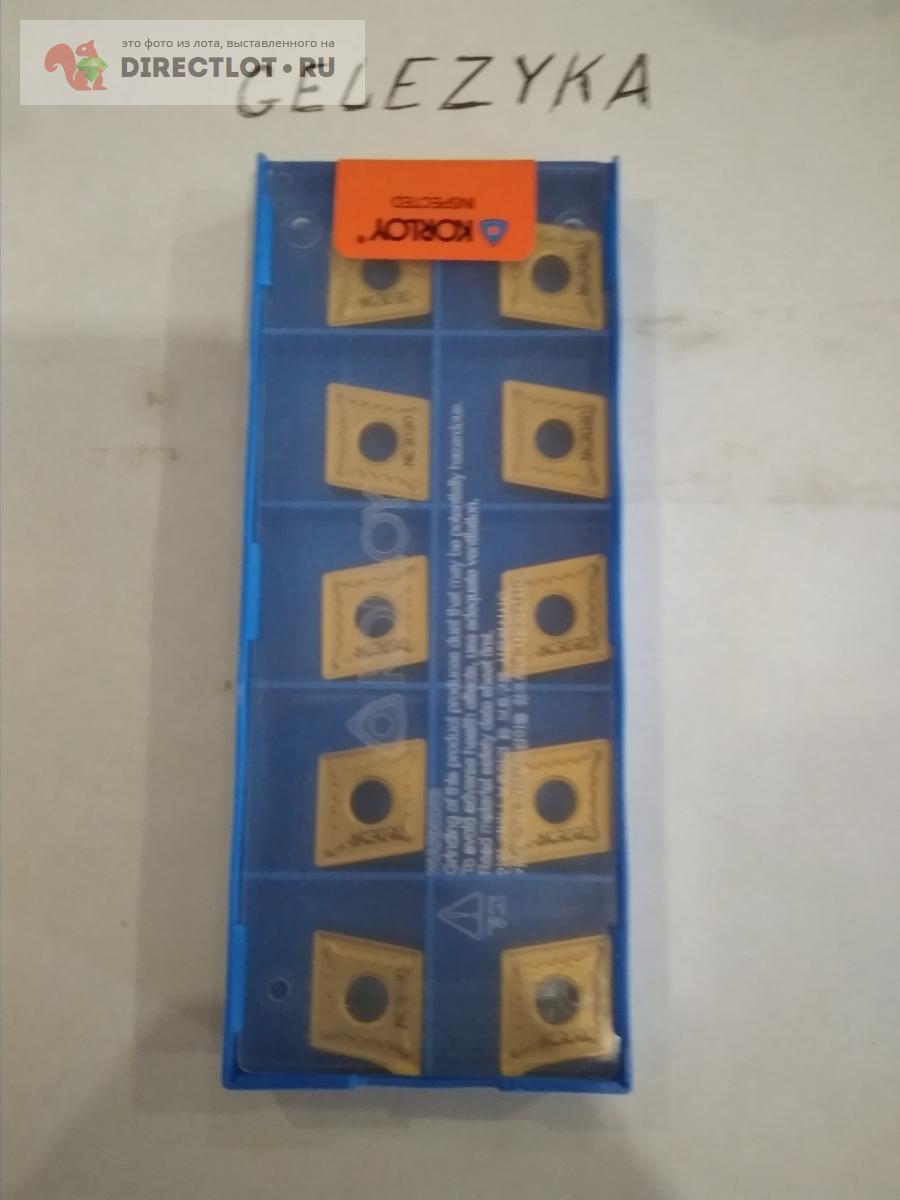 Пластина твердосплавная KORLOY CNMG160608-GR NC3030 купить в ...