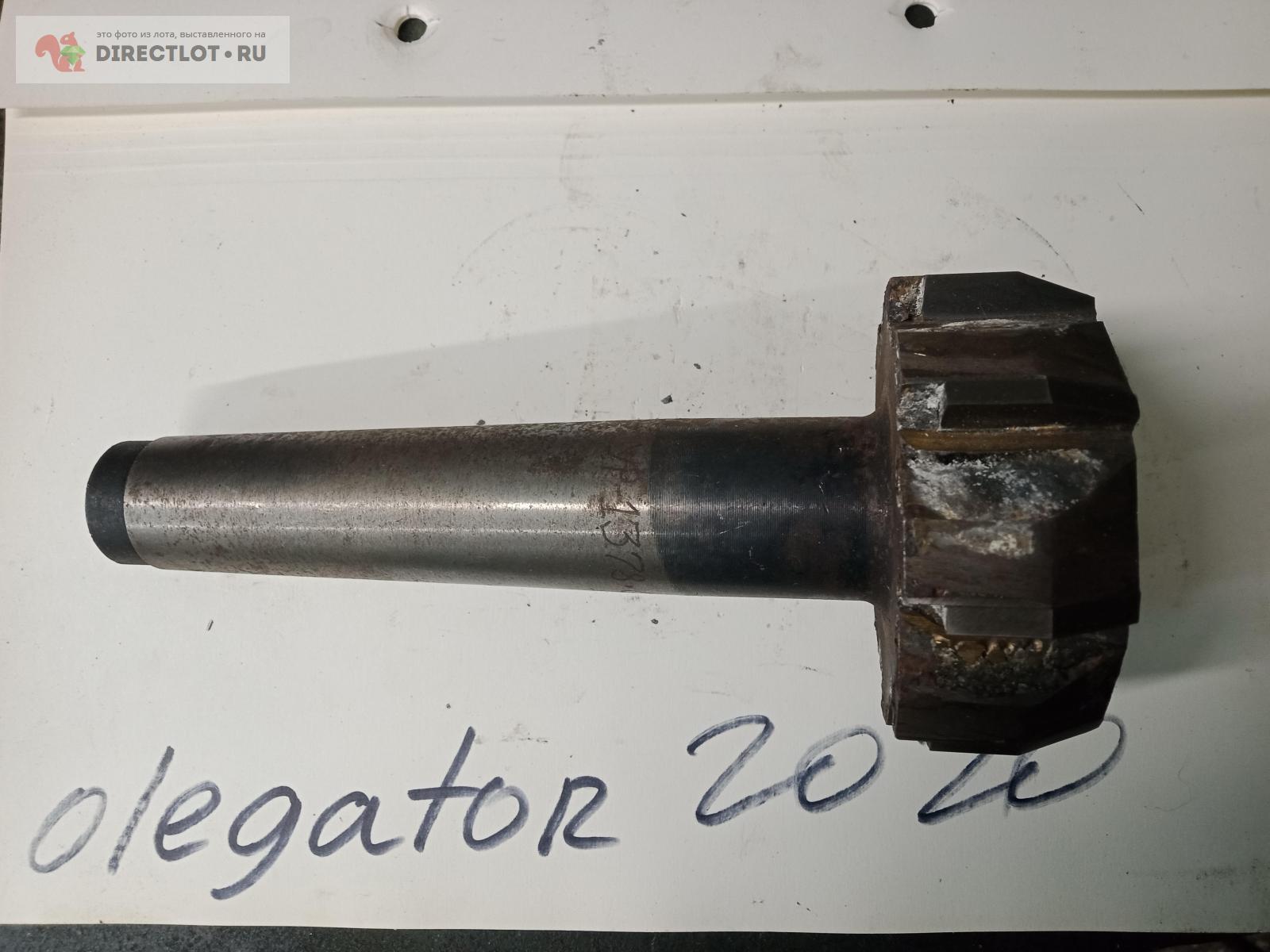 Фреза с твердосплавными пластинами D80мм КМ4 с резьбовым хвостовиком ...