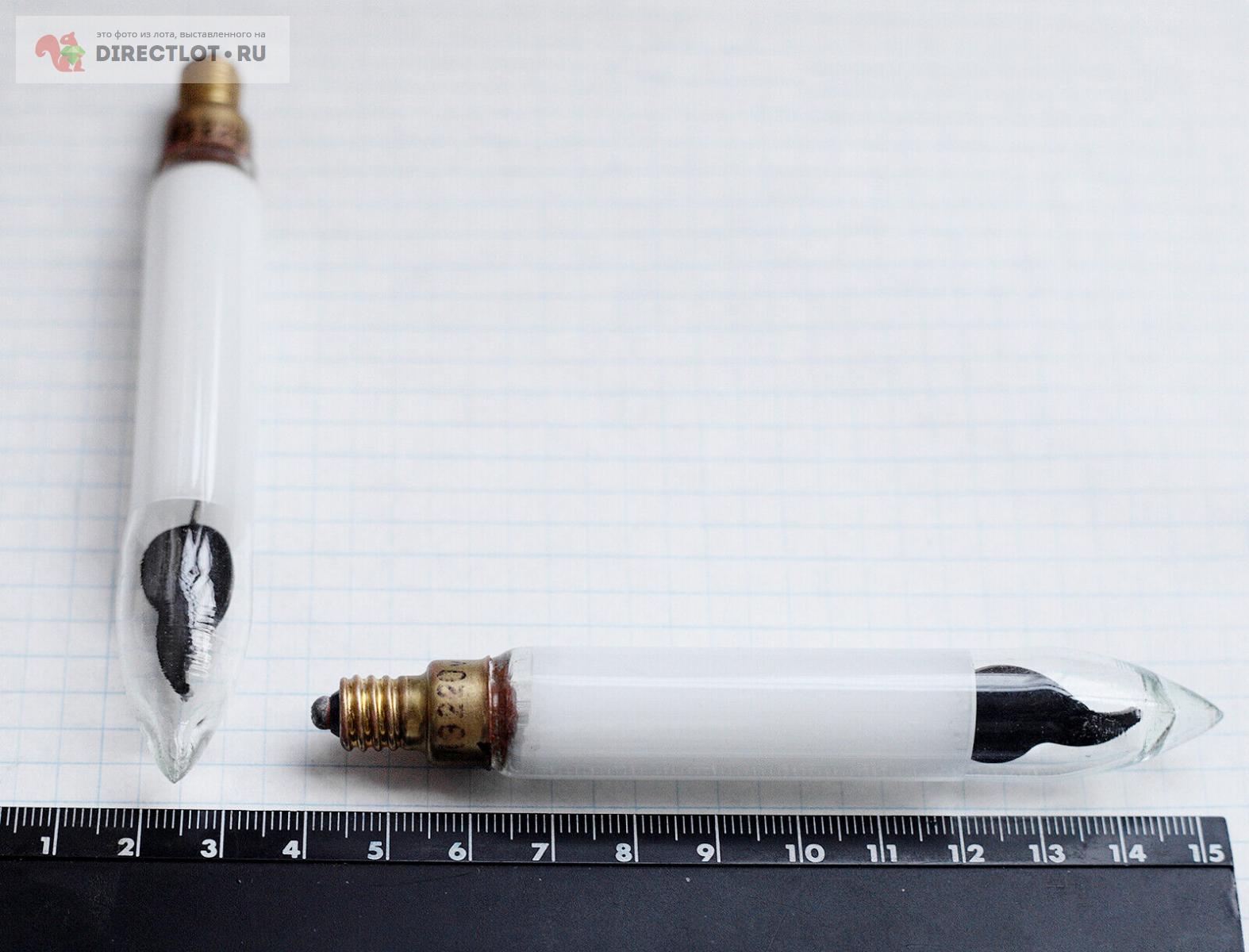 Продам Советская декоративная газоразрядная неоновая лампа свечка с ...