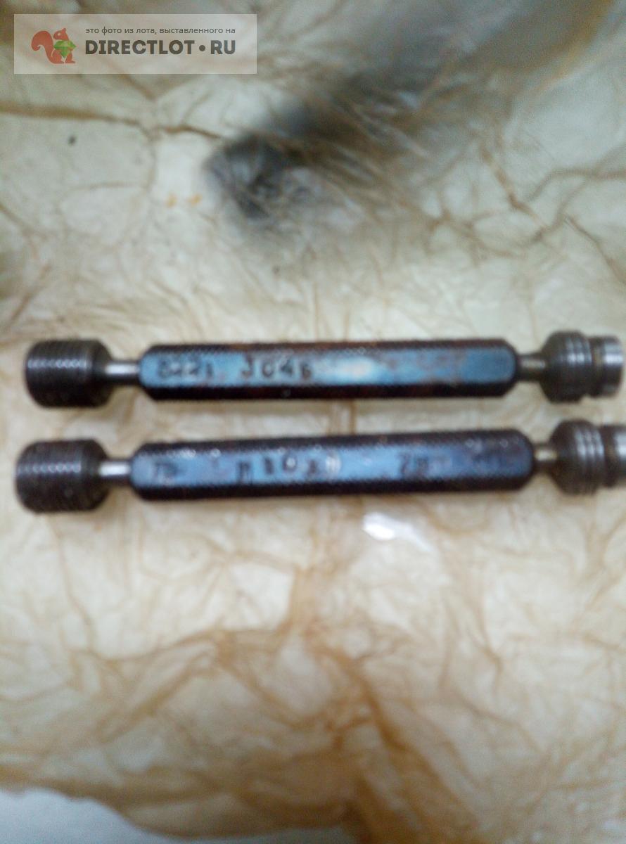 калибр - пробка резьбовая М10х1 пр + не 7Н ( цена за комплект ) купить ...