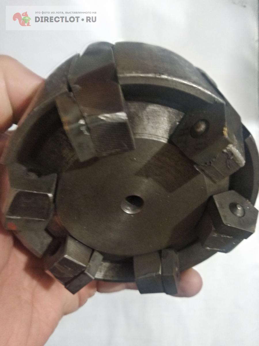 Фреза торцевая , ф 100мм , со сменными 5-гранными пластинами с ...
