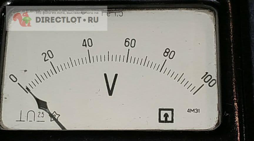 вольтметр 0 -100 V. 70х70х55 мм. купить в Санкт-Петербурге цена 99,00 Р ...