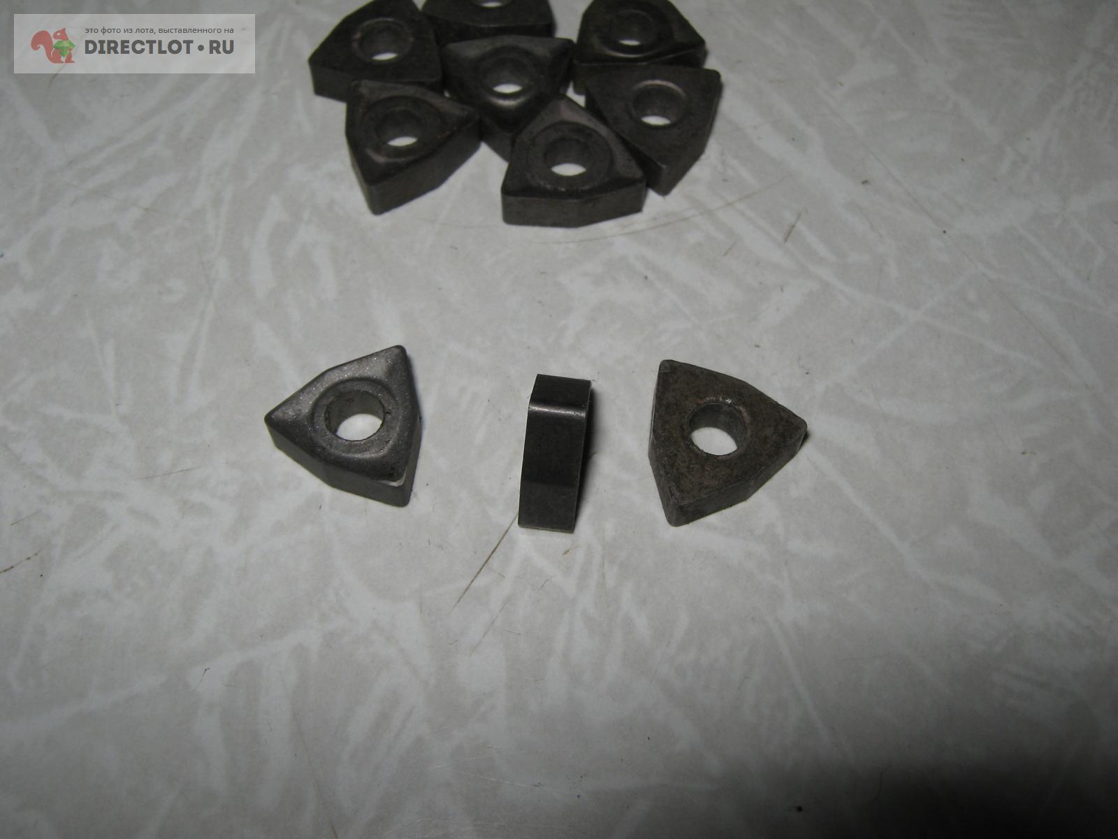 Пластина твердосплавная ломаный треугольник, (стружколом) купить в ...