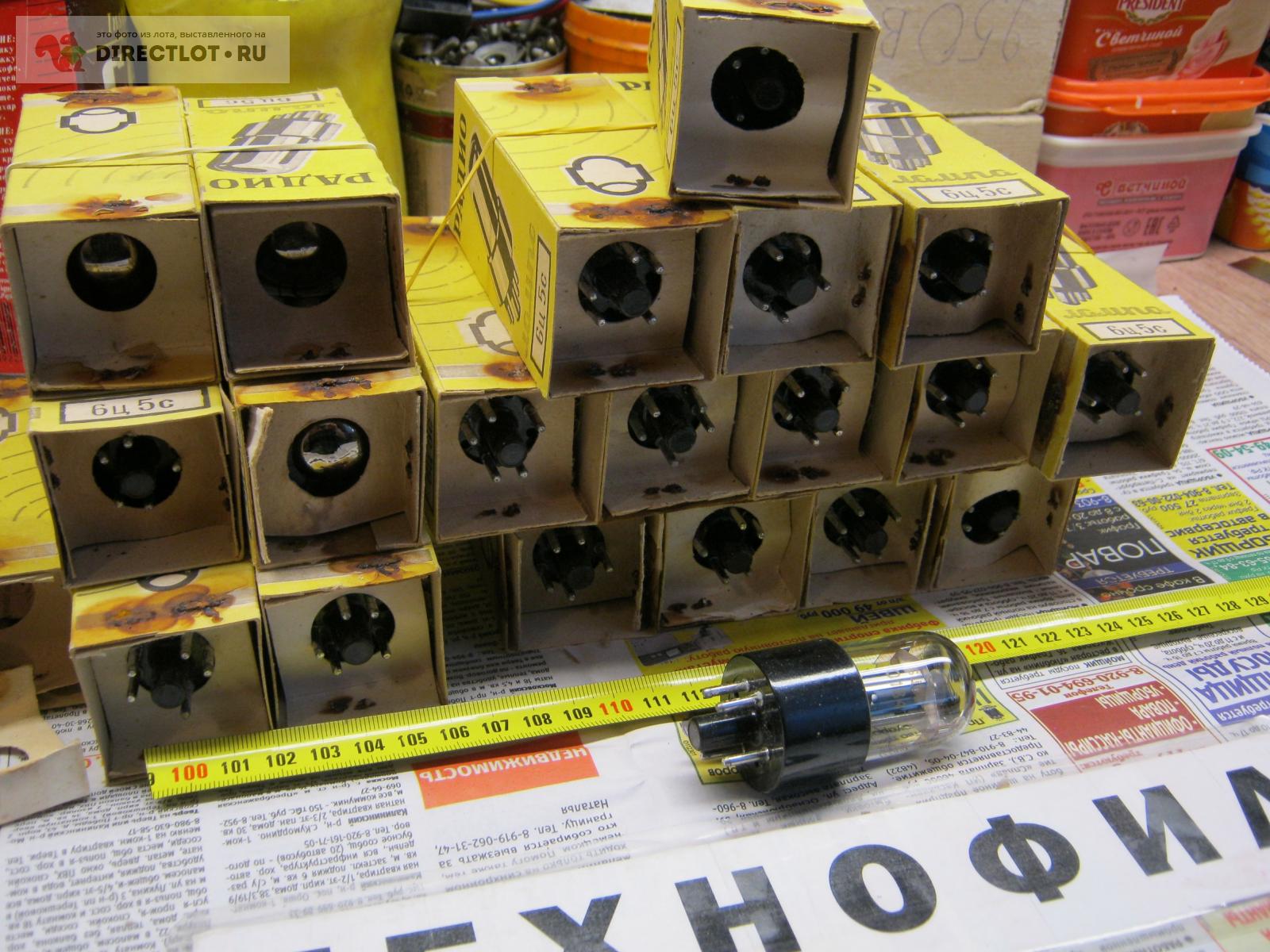 Радиолампа 6Ц5С, двуханодный кенетрон, год выпуска 1984 купить в Твери ...