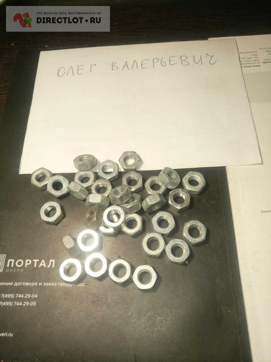 Гайка М 10 /1,5 цинк купить в Твери цена 3,00 Р на DIRECTLOT.RU ...