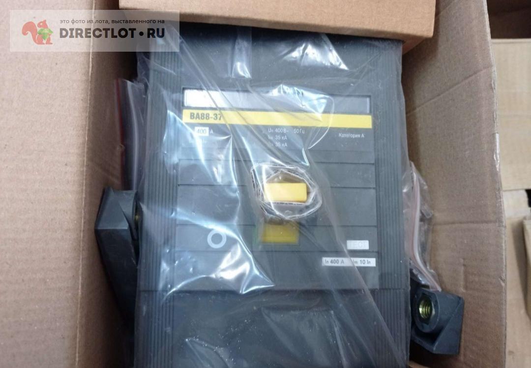 Выключатель автоматический трехполюсный ВА88-37 400А 35кА РЭ4000А IEK ...