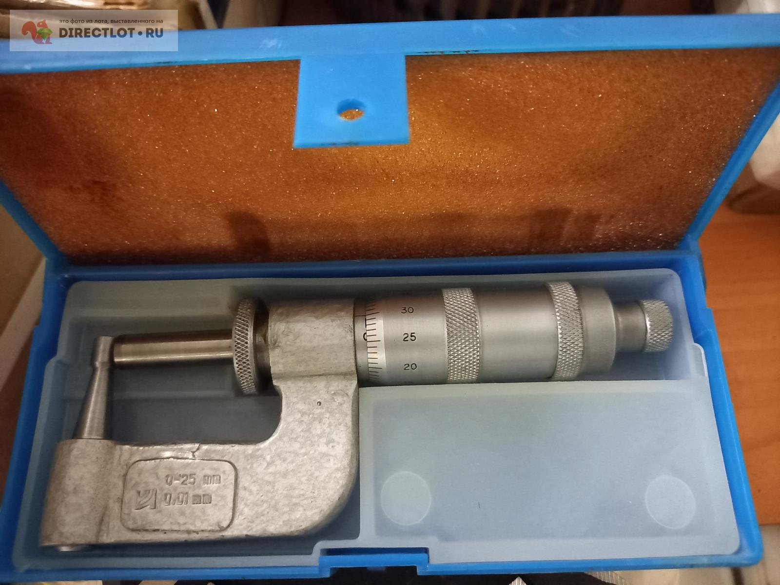 Микрометр трубный МТ 0-25 мм Крин купить в Екатеринбурге цена 2400 Р на ...