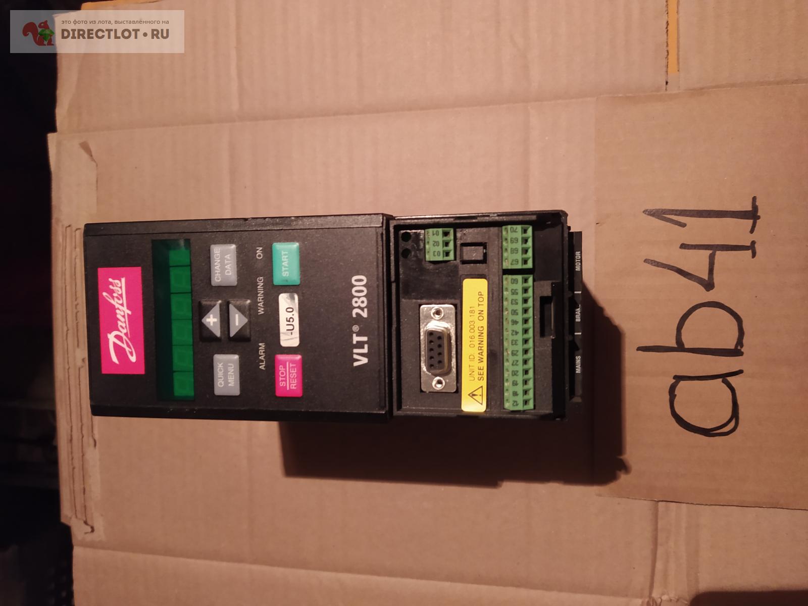Частотный преобразователь danfoss vlt 2800 1,1кВА купить в Краснодаре ...