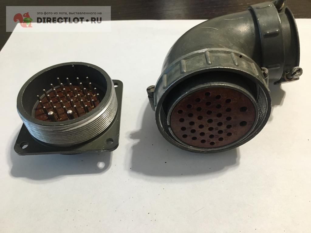 Разъем ШР55У35 (35 контактов, угловой) купить в Октябрьском цена 350 Р ...