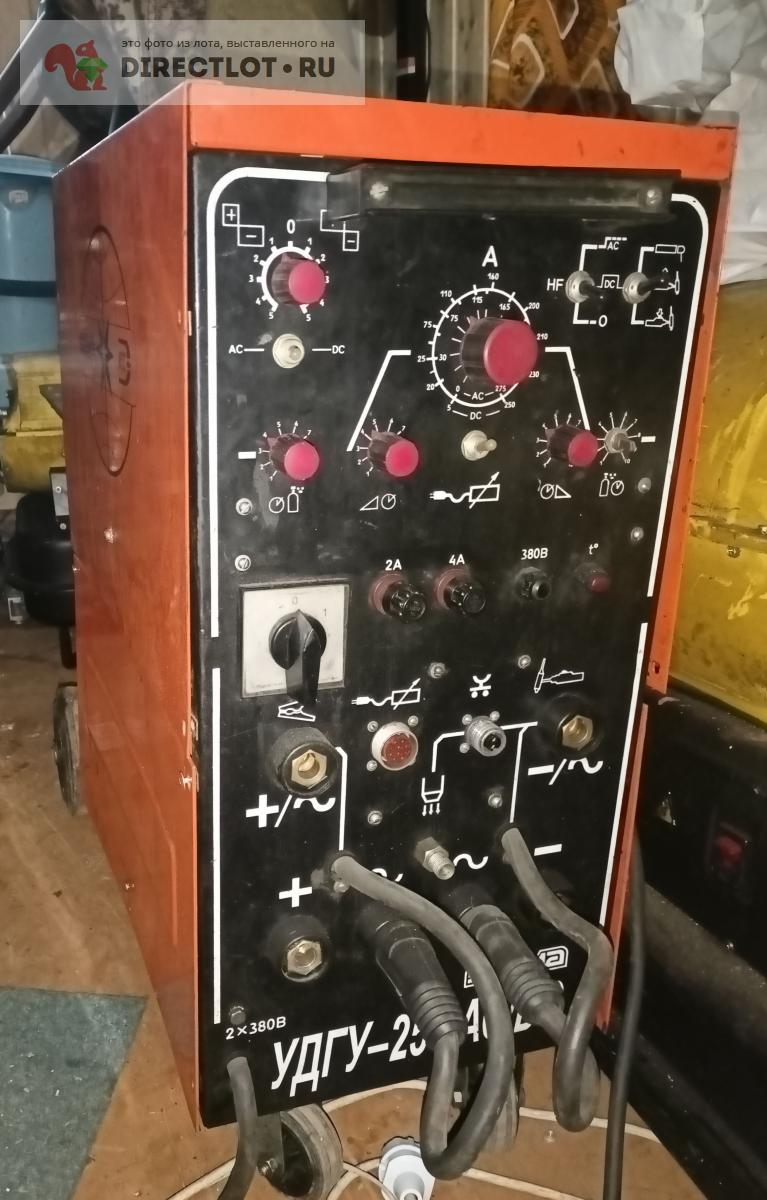 Аргоно-дуговой сварочный аппарат УДГУ-251 у3.1 ток 275А AC/DC 380в ...