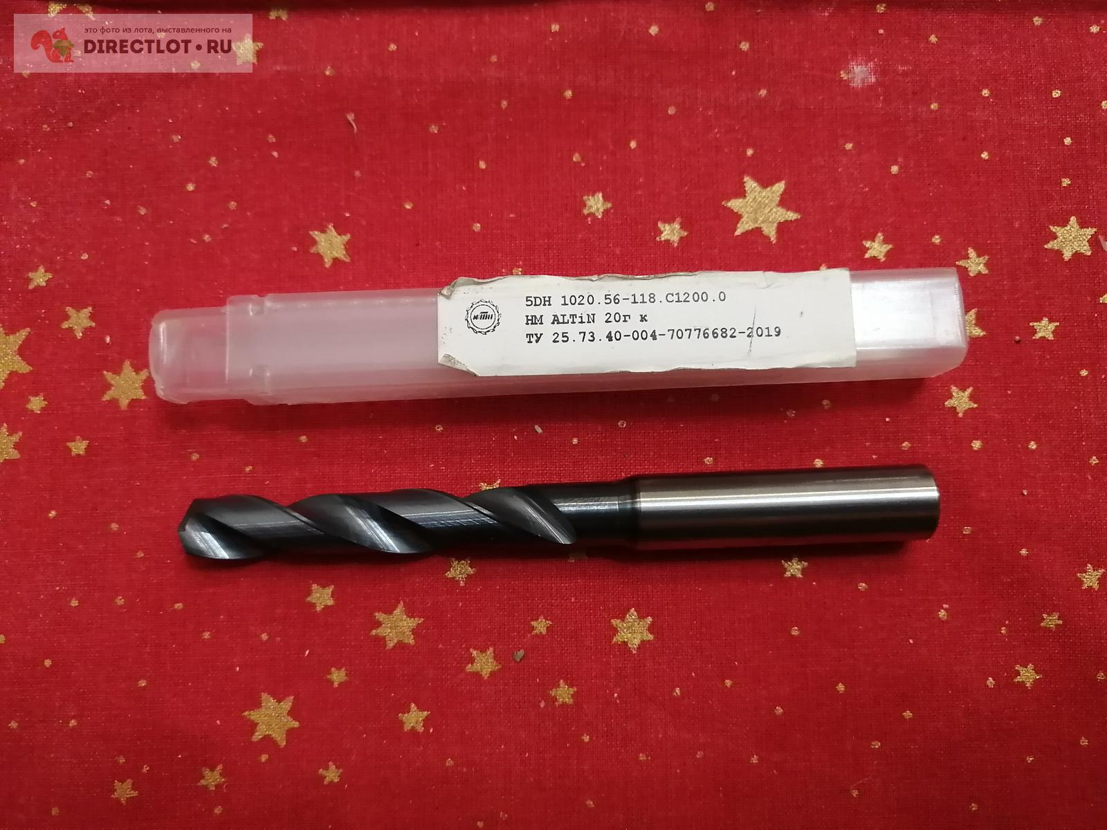 Сверло твердосплавное ф 10.2 мм 5DR 1020.56-118C1200.0 МИОН купить в ...